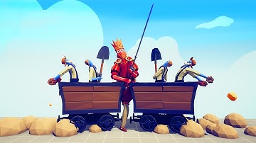 ALL UNITS WILL BE CRUSHED 2x PROSPECTOR vs EVERY UNIT | TABS - Totally Accurate Battle Simulator
