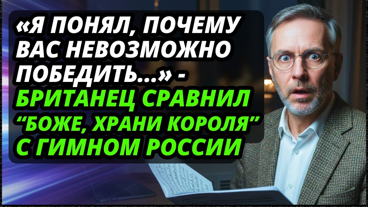 5 скрытых смыслов в гимне России, которые довели британского профессора ДО СЛЁЗ.