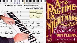 A Ragtime Nightmare by Tom Turpin  (1900, Ragtime piano)