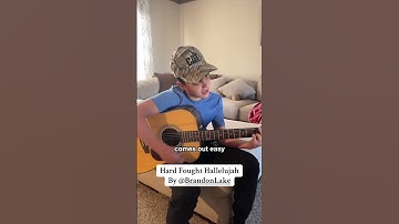 Thumbnail of Awesome cover of 'Hard Fought Hallelujah' by Brandon Lake 🙌 tiktok: tatebutts #repost #brandonlake