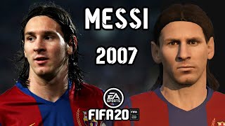 [FIFA 20] MESSI face 2007