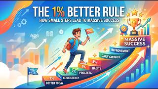 The 1% Better Rule: How Small Steps Lead to Massive Success 🚀