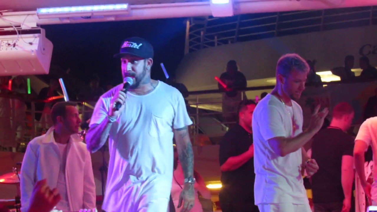 BSB Cruise 2018 - Millennium Night - Shape Of My Heart