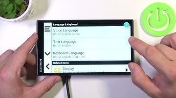 How to Change System Language on GARMIN DriveSmart 76 MT S?
