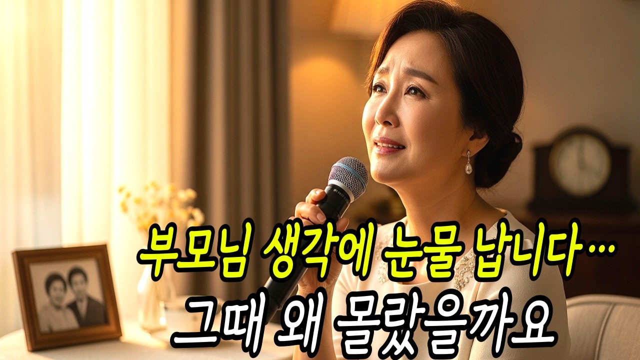 부모님 생각에 눈물 납니다… 살아계실 때 왜 몰랐을까요 | 지금 나이에 들으면 가슴이 무너지는 노래