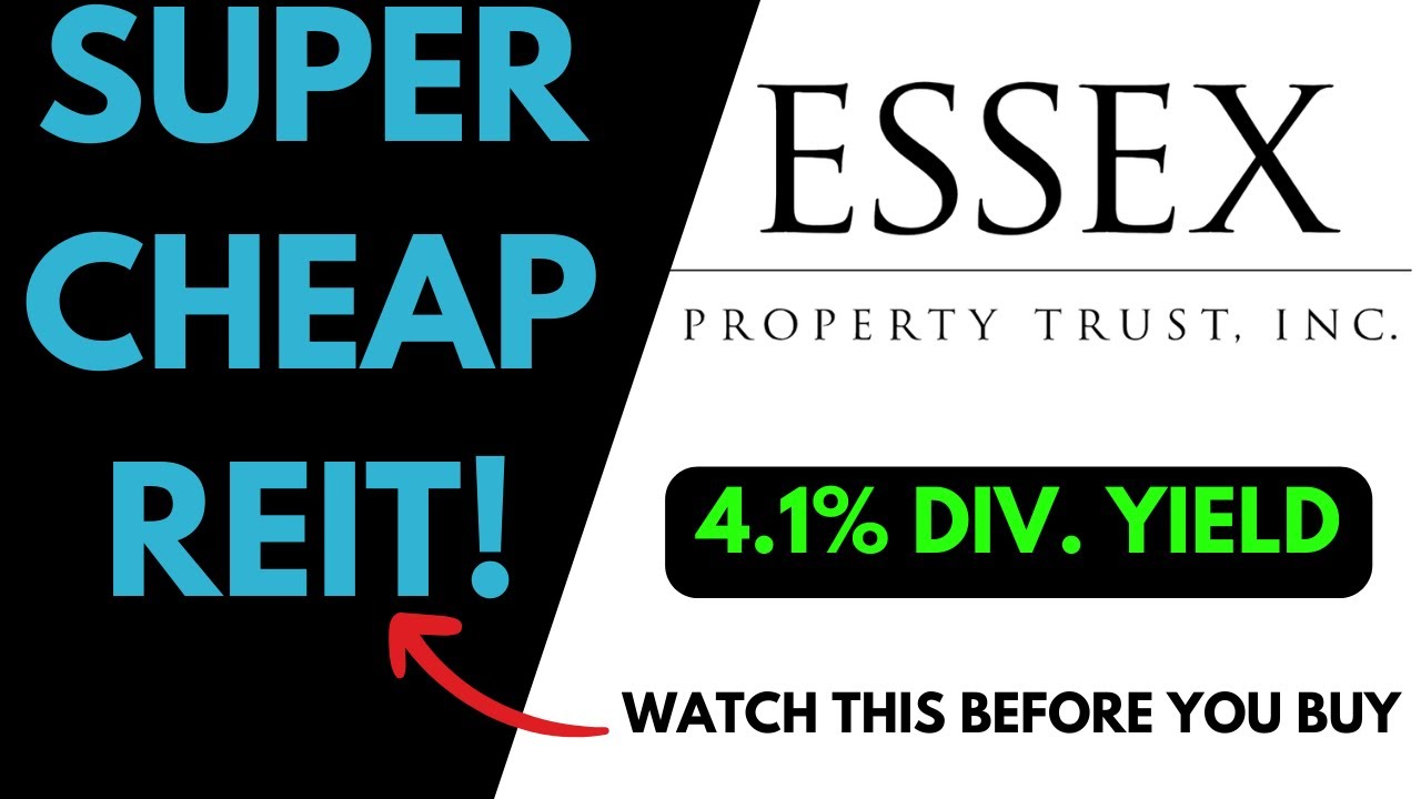 Essex Property Trust REIT Is UNDERVALUED With STRONG Upside! Time To