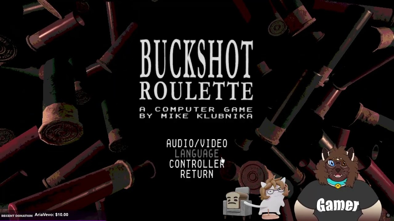 "buckshot roulette with @bradicalts !!!" - November 20, 2024
