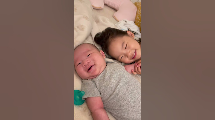Toddler has cutest relationship with baby brother #shorts