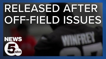 Browns release defensive tackle Perrion Winfrey after slew of incidents