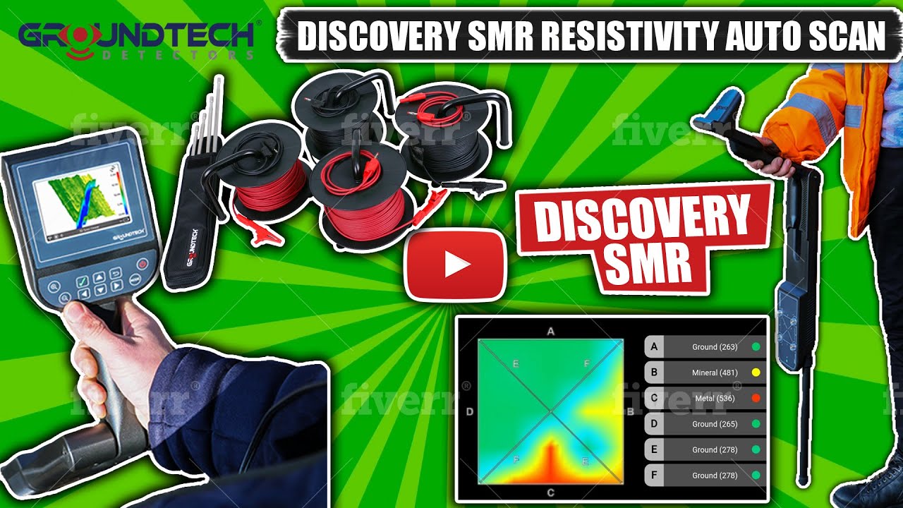 Groundtech Discovery SMR Detector Resistivity Auto Scan - YouTube