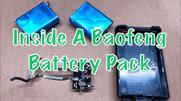 A Look Inside The Baofeng UV5R Battery Pack | Ham Radio - Dual Band