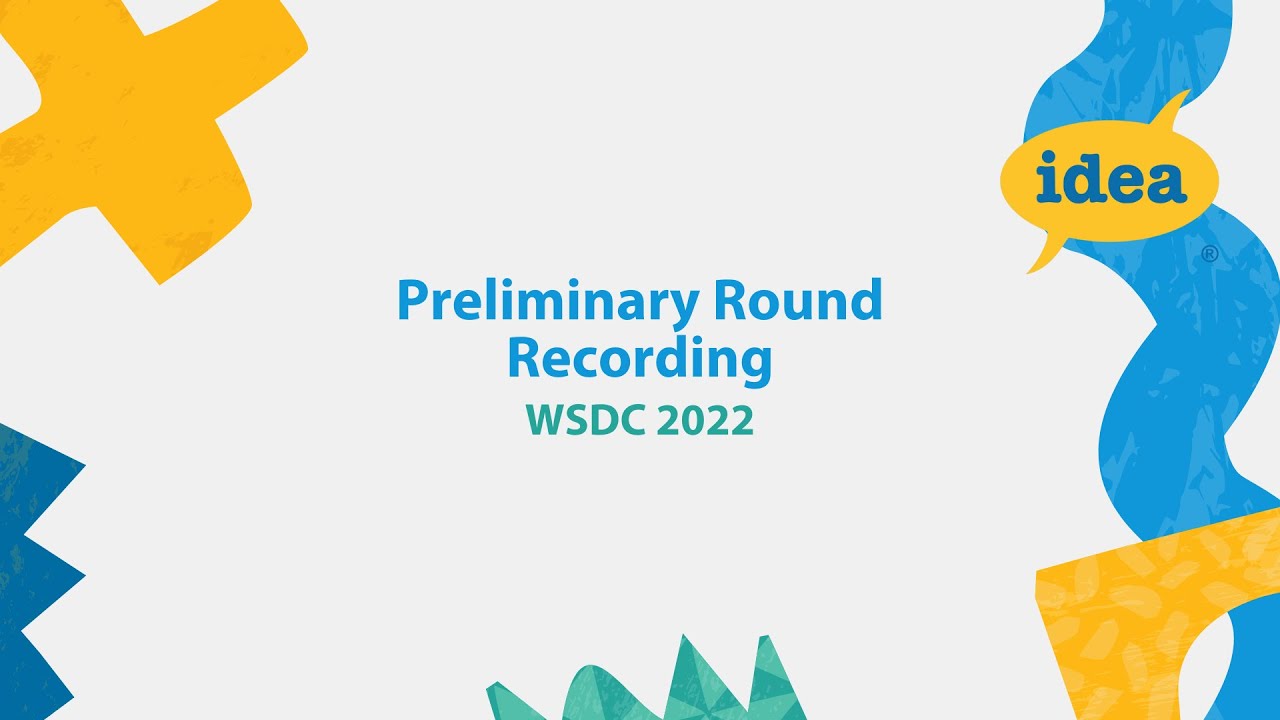 WSDC 2022 | Eastern | R1 - Latvia v Singapore