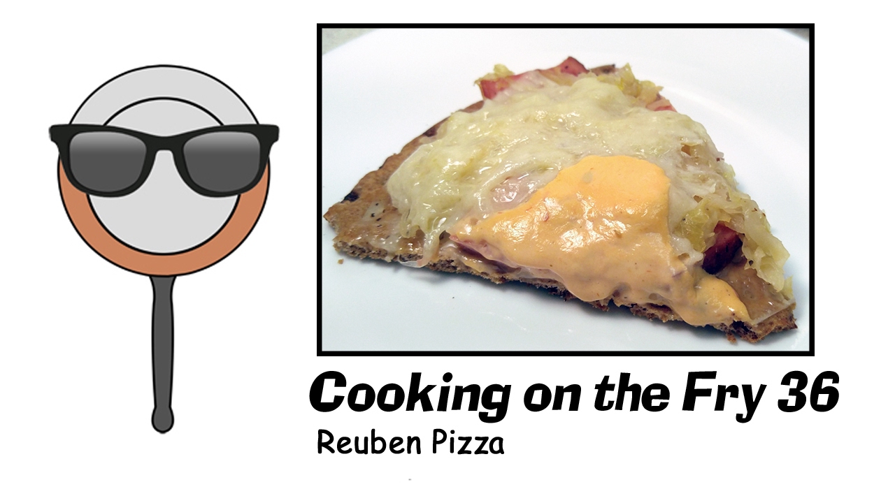 Reuben Pizza - Cooking on the Fry 36