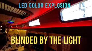DIY Sailboat Interior Refit. See Our LED Lighting For a Colorful and Unique Look Endeavour 52 S2 E46