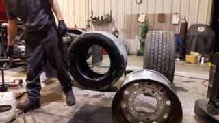 Change Super Single Tire