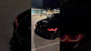 Black BMW M4 at Night 🌙🖤 | Pure German Perfection🔥bmw edit #bmw #automobile #cars #viral #shorts #fy