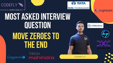 Move Zeroes to End | LeetCode | Interview Prep | Detailed Explanation