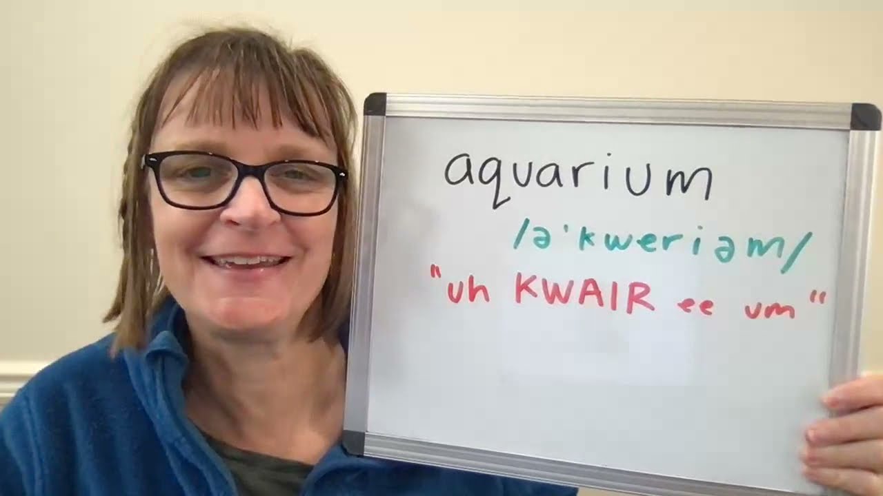 How To Pronounce Aquarium