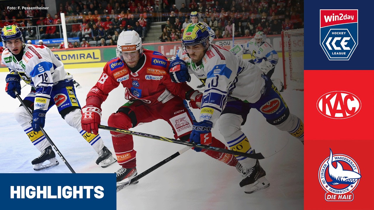 ICE: EC-KAC vs. HC TIWAG Innsbruck | Highlights