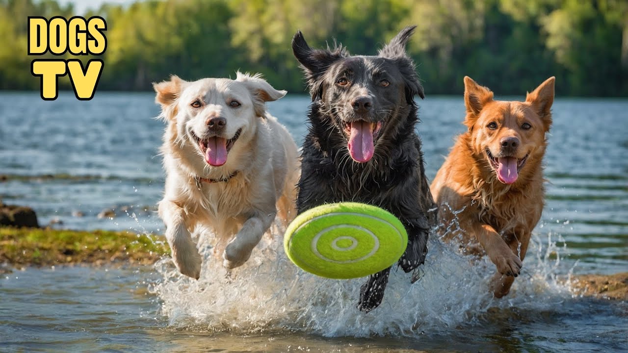 DOG TV: Relaxing Dog Music with Boredom-Busting Videos - Perfect for Dogs Left Home Alone