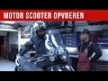 Motorscooter opvoeren  vol gas met joey