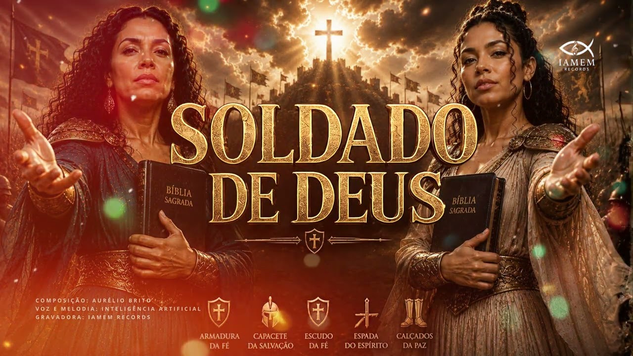 Mira SOLDADO DE DEUS | Hino Cristão Inédito en YouTube Mira SOLDADO DE DEUS | Hino Cristão Inédito en YouTube