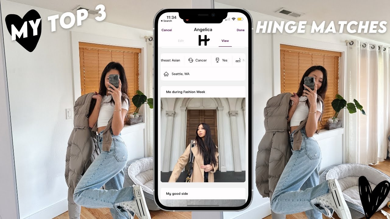 Brutally Rating My TOP 3 Hinge Matches… | 1 MONTH UPDATE?! - YouTube