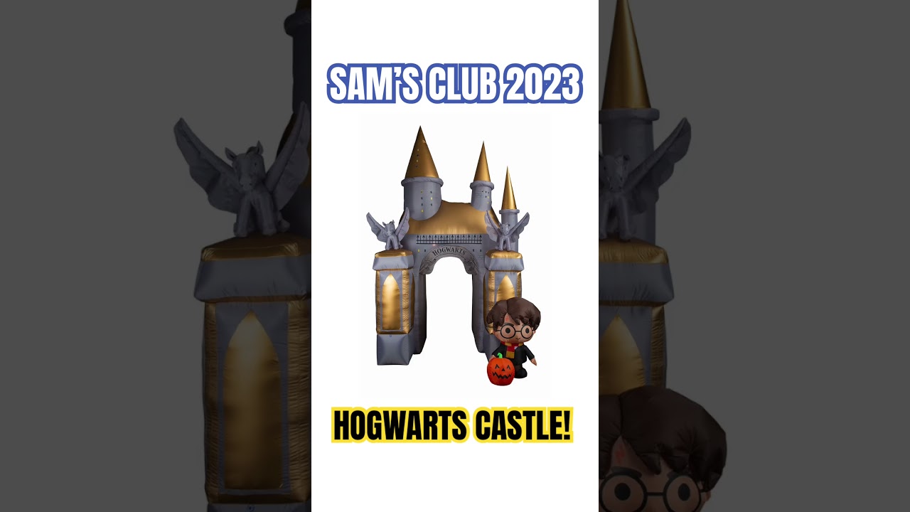 Sam's Club Has a New Inflatable Harry Potter Castle for Halloween