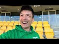 Bledisloe Cup Tour 25 New Zealand Sky Stadium behind the scenes!