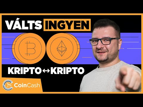 Válts kriptót kriptóra a CoinCash-nél!