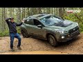 Subaru crosstrek wilderness offroad trail review feat falken at4ws