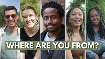 “Where Are You From?" Navigating Cultural Identity