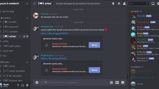 Di̇scord Sunuuza Hepi̇ni̇z Davetli̇si̇ni̇z