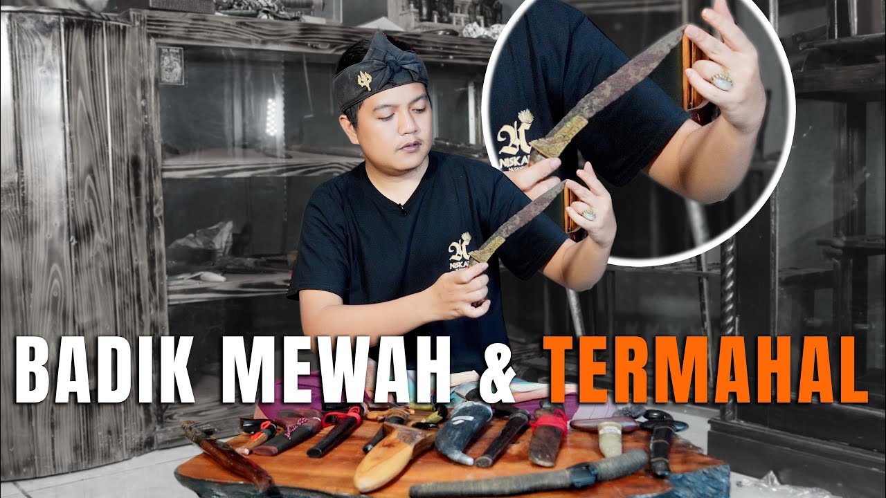 KECIL TAPI HARGANYA SELANGIT!! KOLEKSI BADIK TERBAIK SENUSANTARA MILIK KANG YUDA