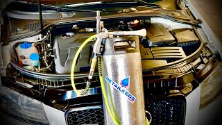 Engine bay detail using DIY Detail Keg Kit Tornador & Husky Compressor Video #3