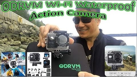 ODRVM Wi-Fi Waterproof Action Camera Unboxing & Review