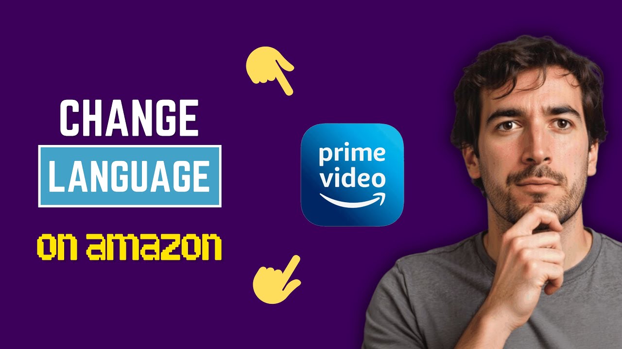 How To Change Language On Amazon Prime Video (FAST Method) - YouTube