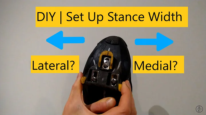 DIY | How to set up stance width (cleat medial and lateral)