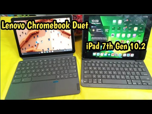 Lenovo Chromebook Duet vs Apple iPad 7th Generation 10.2 (2019