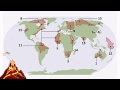 Представлена карта мощнейших супервулканов Земли
