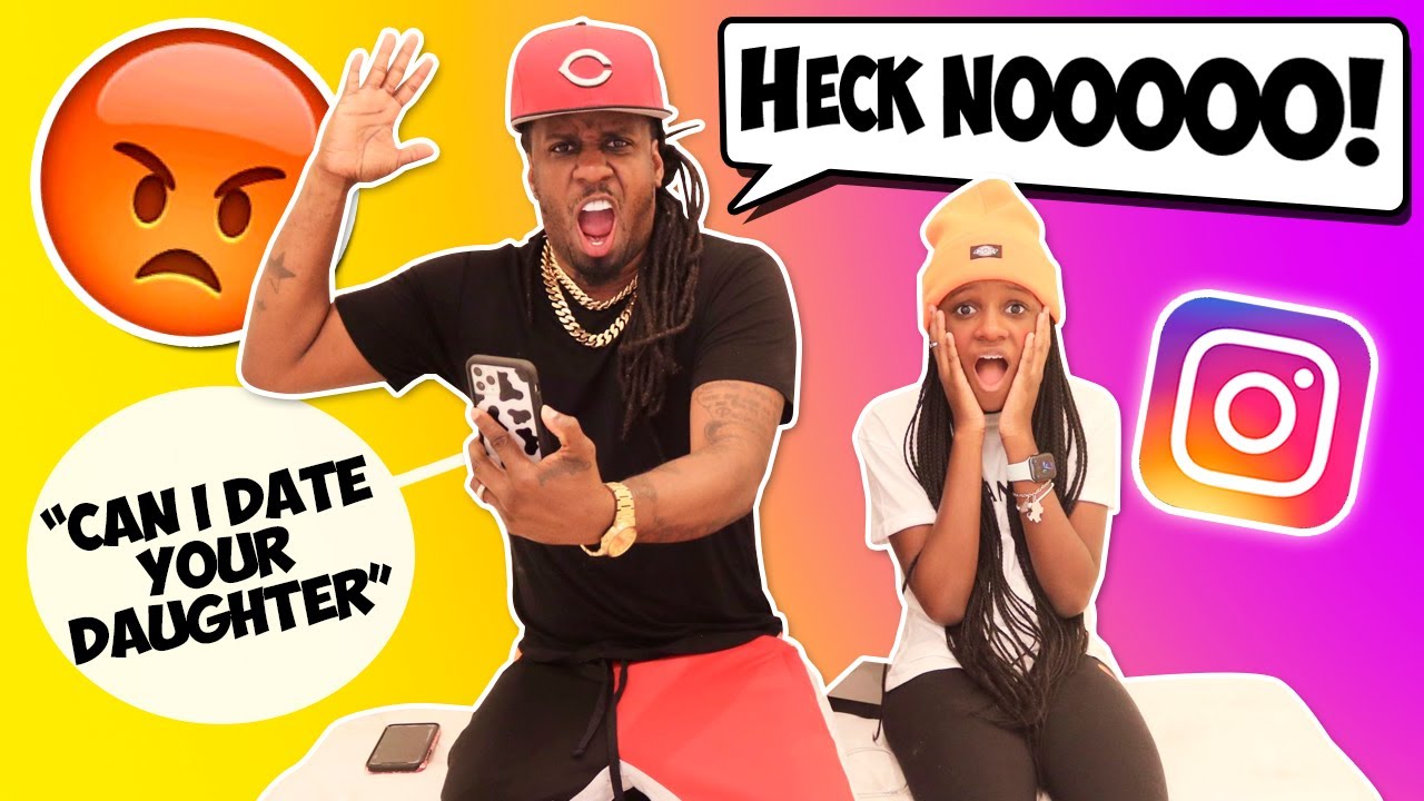 MY DAD READS MY DM's (HE FREAKS OUT)