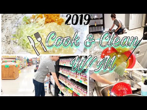 *NEW* Cook an Speed Clean With Me 201 ||How To Make Enchiladas||Cleaning Motivation||Cleaning Videos