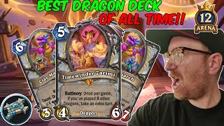 The Greatest Dragon Deck Of All Time - 12 Win Hearthstone Arena