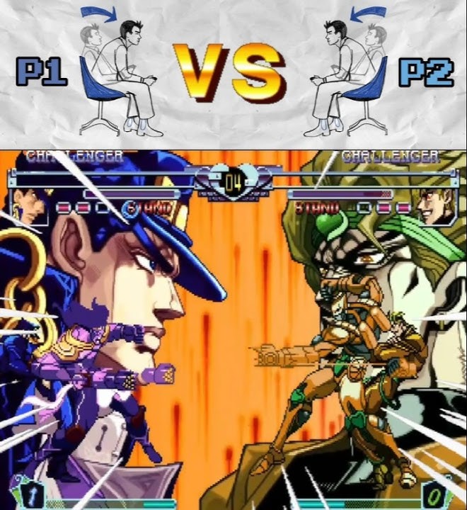 When both players LOCK IN in JoJo HFTF