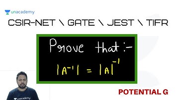 inverse Matrix and Properties | CSIR-NET-JRF | POTENTIAL G