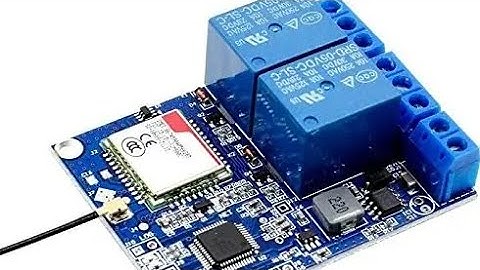 2 channel SIM800 GSM relay module review Armenian Testing