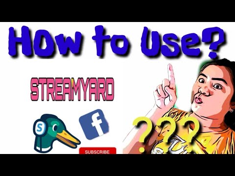 TUTORIAL ON HOW TO USE STREAMYARD FOR FACEBOOK LIVE STREAMING... - YouTube