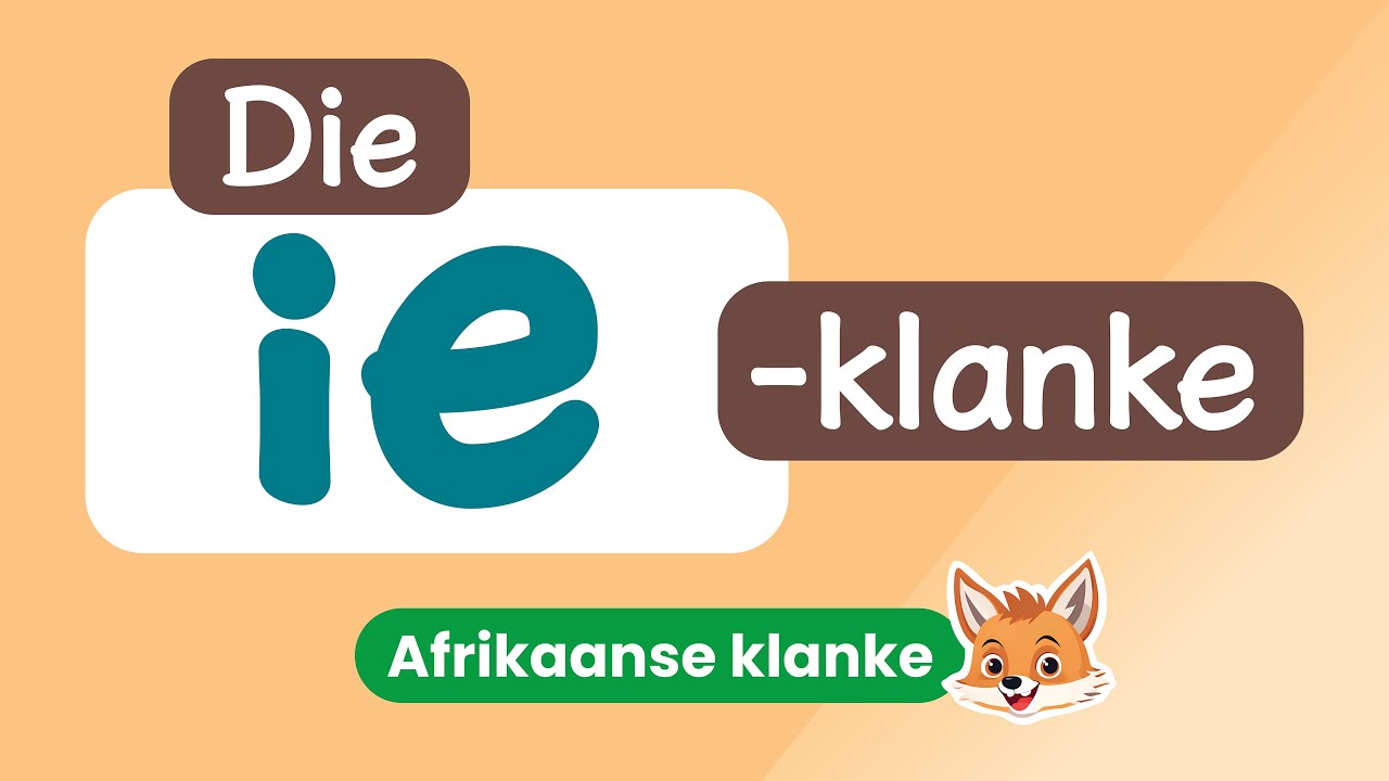 Die ie-klanke!