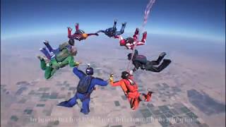 NEW 217 way 3 points Sequential World Record, Skydive Arizona 2017, video by Andrey Veselov