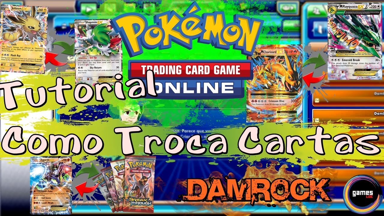 Pokémon TCG Online - Como Fazer Trocas